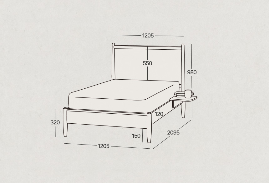 삼익가구 오아르 원목 침대(양모 라텍스 7존 독립스프링 매트리스-슈퍼싱글) 상세 이미지 14