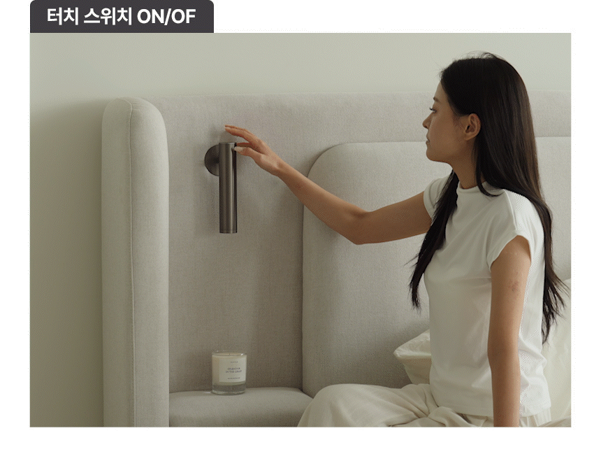 삼익가구 노엘르 더블헤드 조명 협탁 기능성 패브릭 호텔 침대(텐셀 독립스프링 매트리스-라지킹) 상세 이미지 19