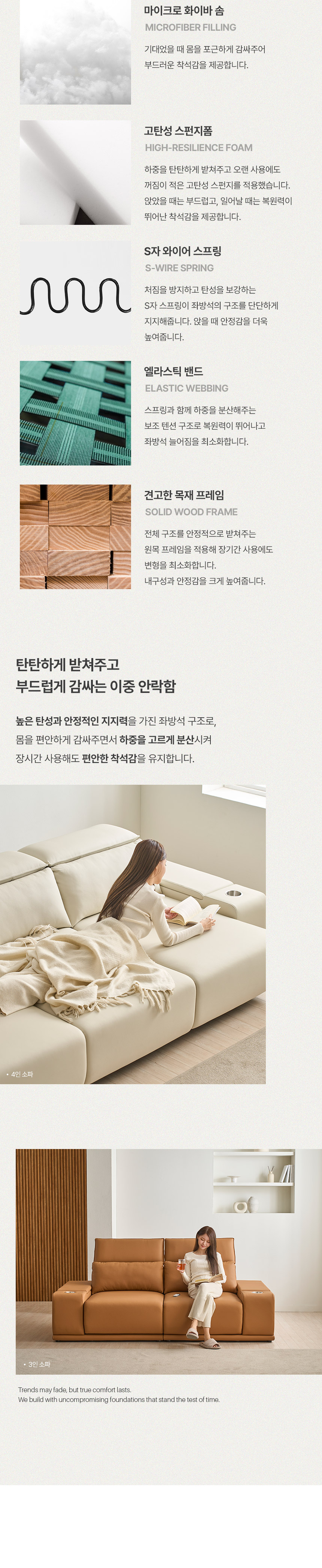 삼익가구 에어밸런스 헤드틸팅 모션 확장형 슬라이딩 4인용 리클라이너 소파(홈바형) 상세 이미지 37
